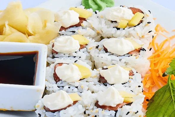 Laks Mango maki