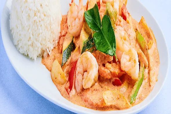 Scampi panang karri